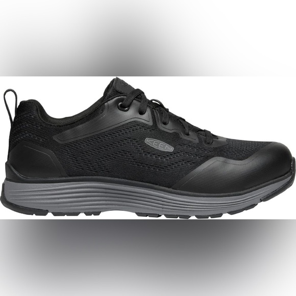 Keen Utility Sparta 2 ESD Aluminum Toe Work Shoes in Steel Grey/Black - Picture 3 of 13